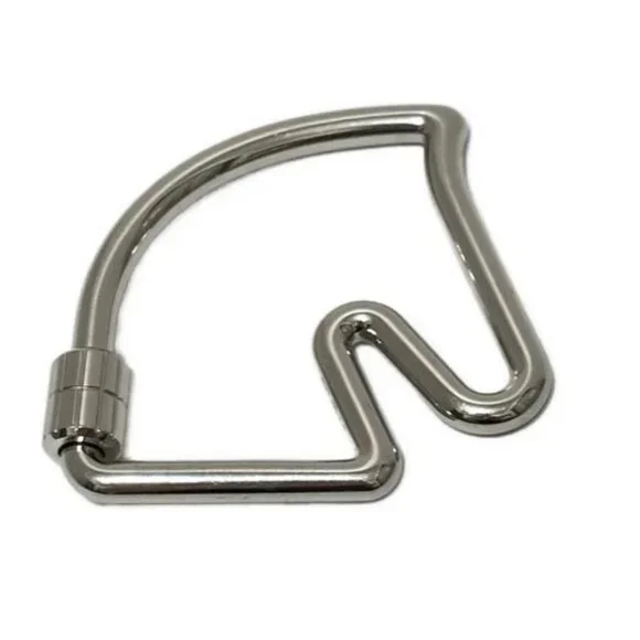 HERMES Cheval Silver Hardware Bag Charm - Picture 4 of 4